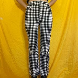 Free People gingham pants